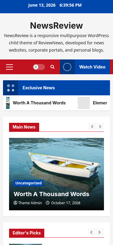 Мобильный вид — NewsReview