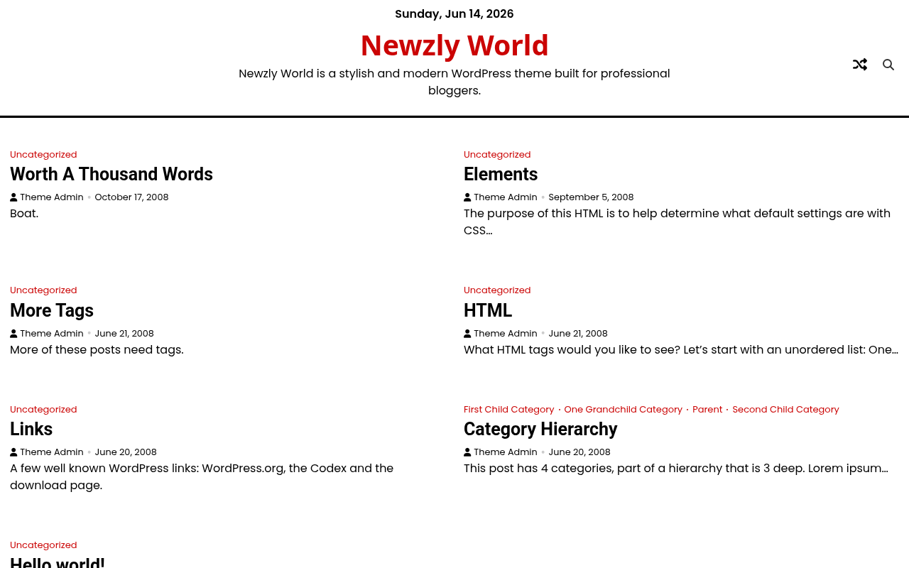 Десктоп — Newzly World