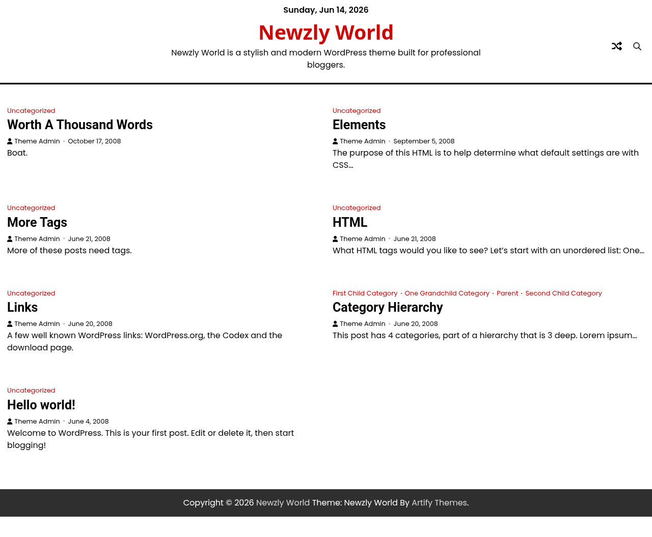 Десктоп (ниже) — Newzly World