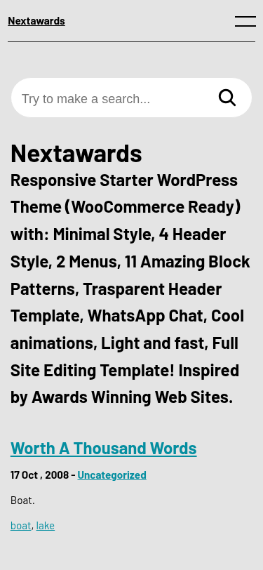 Мобильный вид — Nextawards