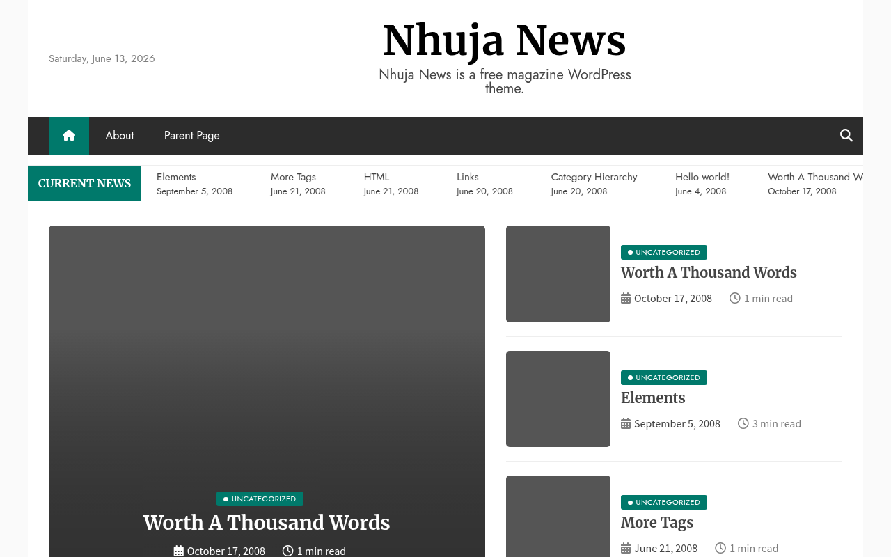Десктоп — Nhuja News