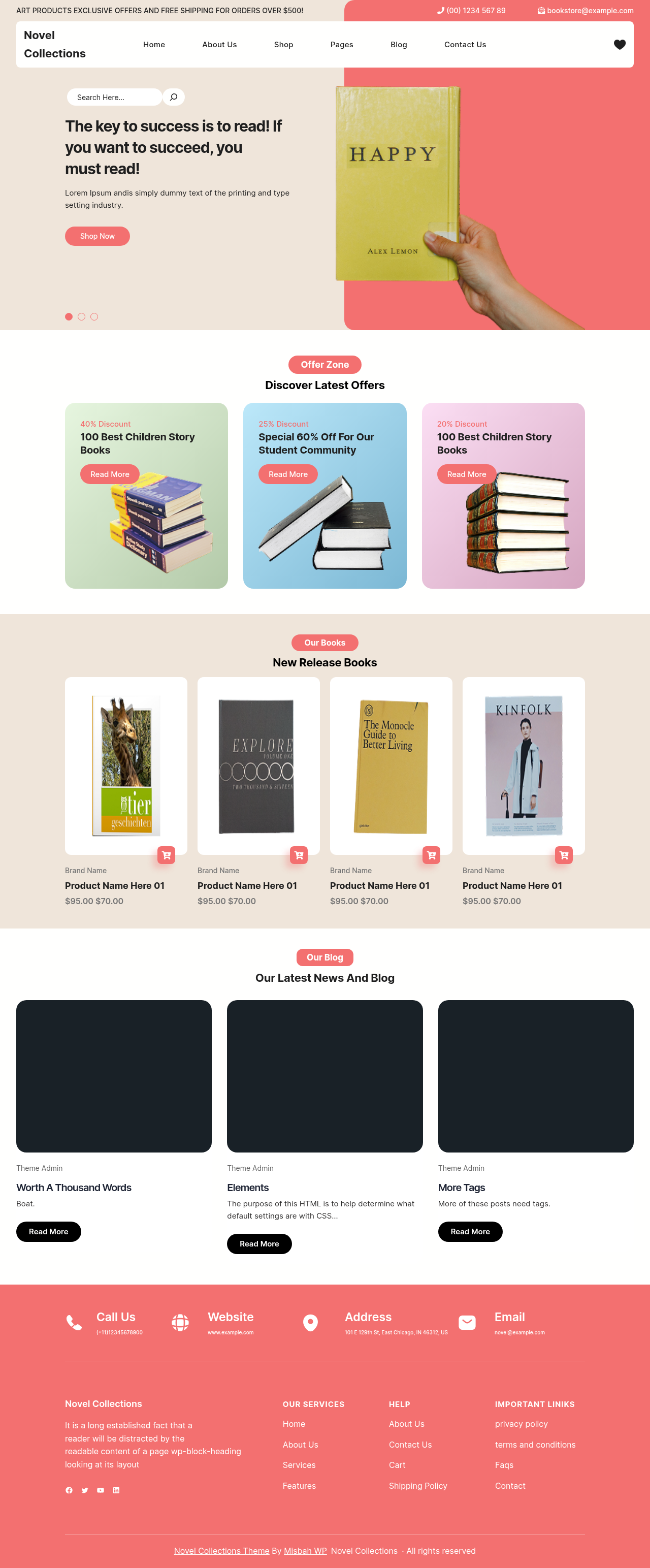 Десктоп (ниже) — Novel Collections