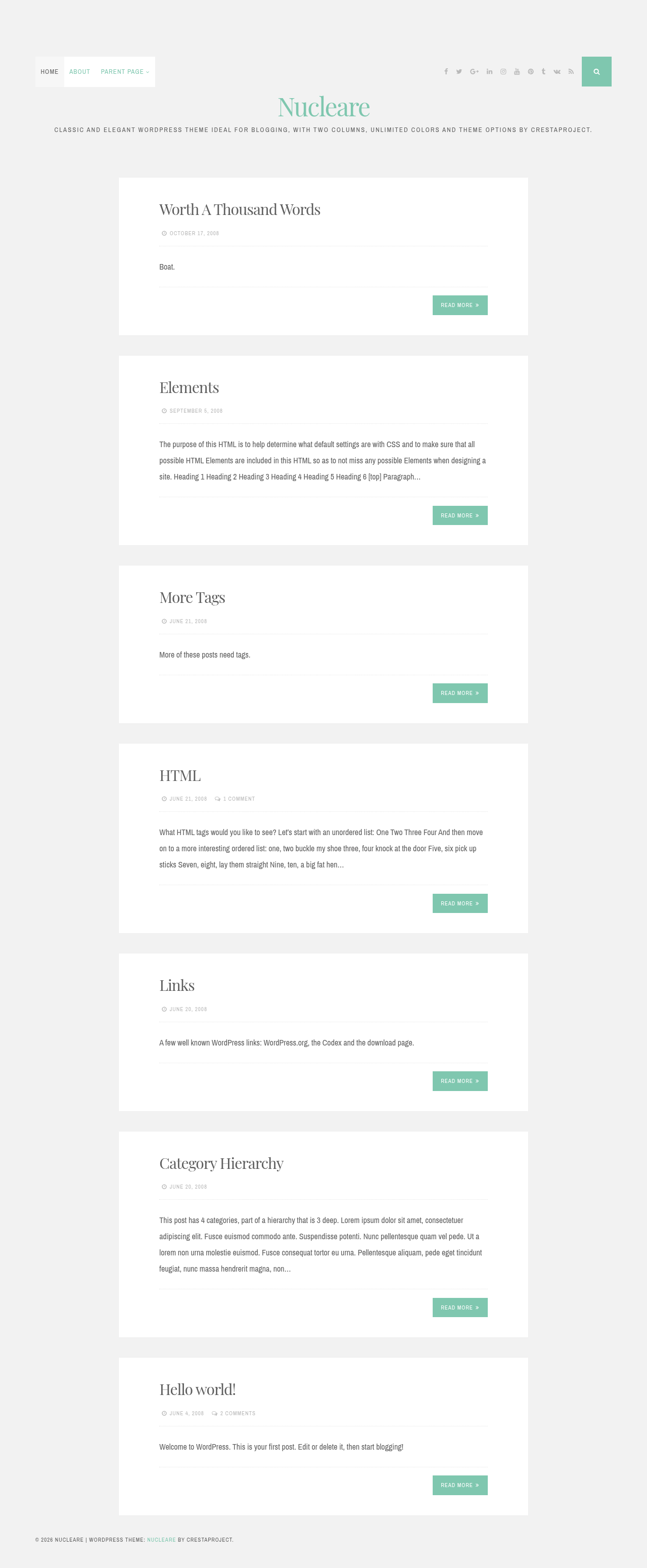 Десктоп (ниже) — Nucleare