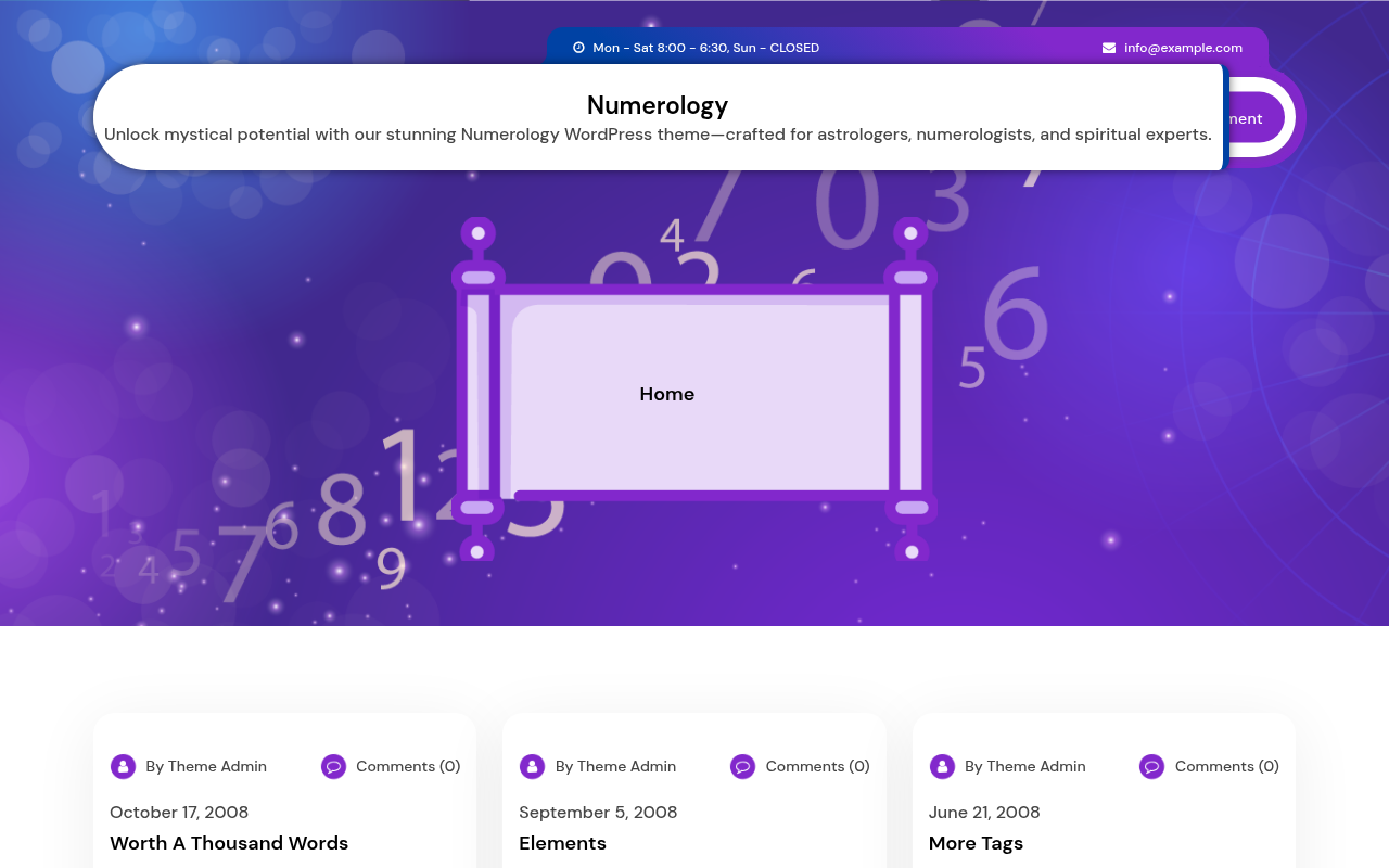 Десктоп — Numerology