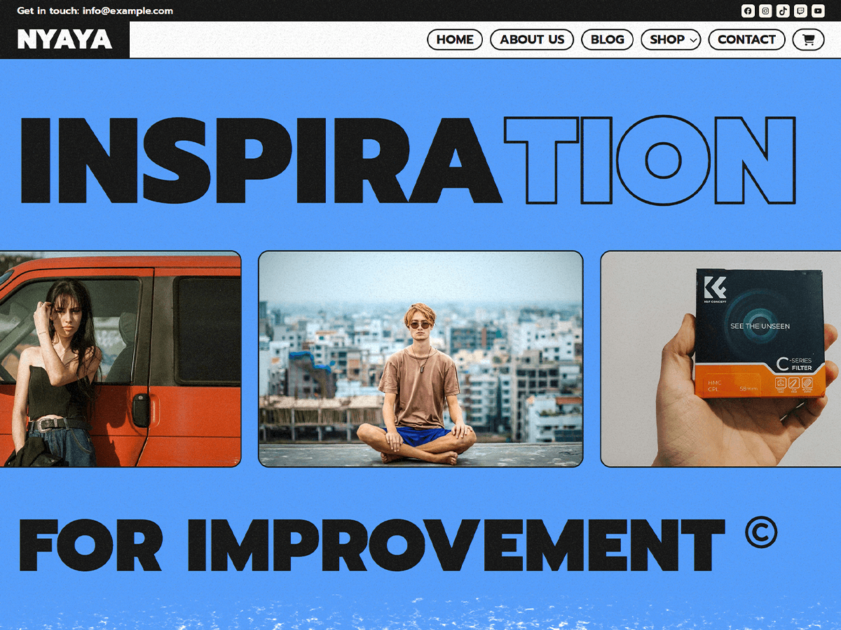 WordPress тема Nyaya