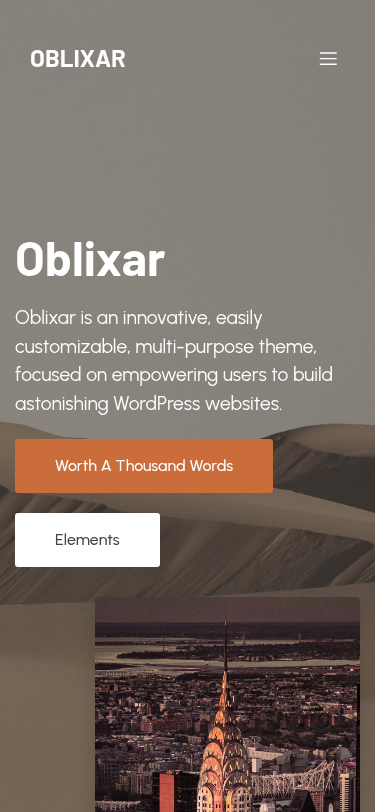 Мобильный вид — Oblixar