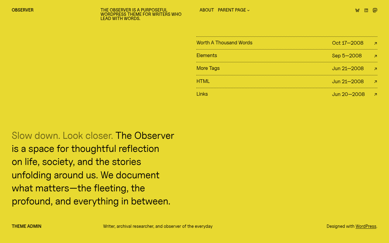 Десктоп — Observer
