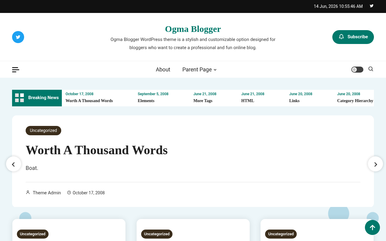 Десктоп — Ogma Blogger
