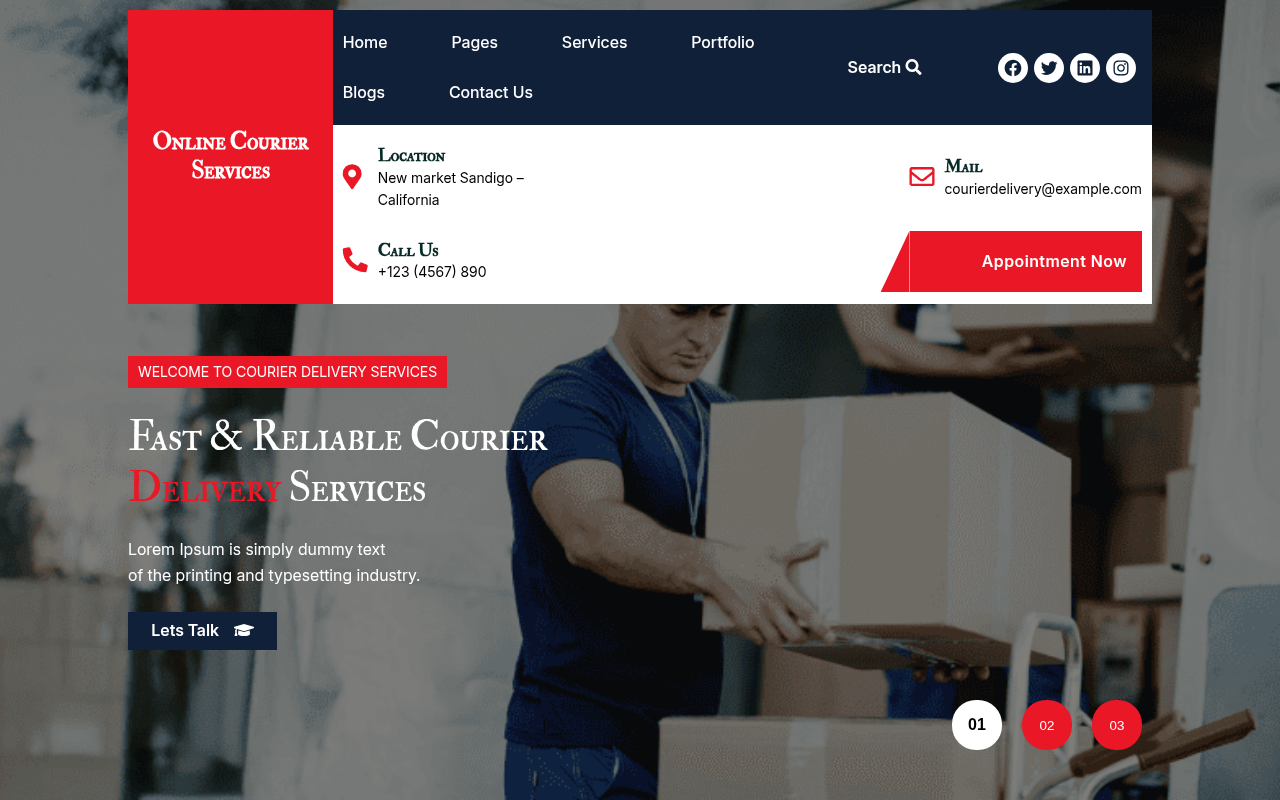 Десктоп — Online Courier Services