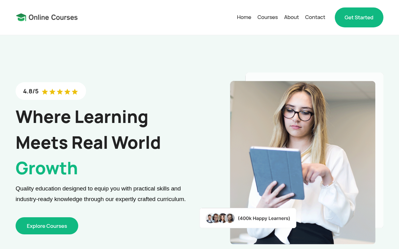 Десктоп — Online Courses FSE