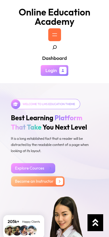 Мобильный вид — Online Education Academy
