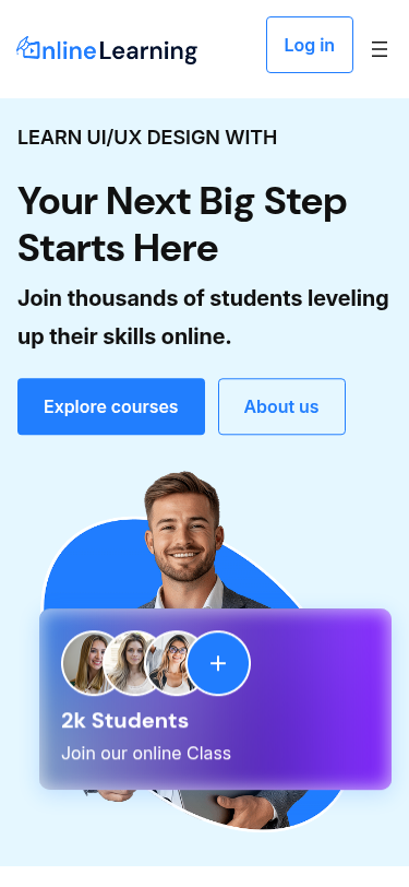 Мобильный вид — Online Learning
