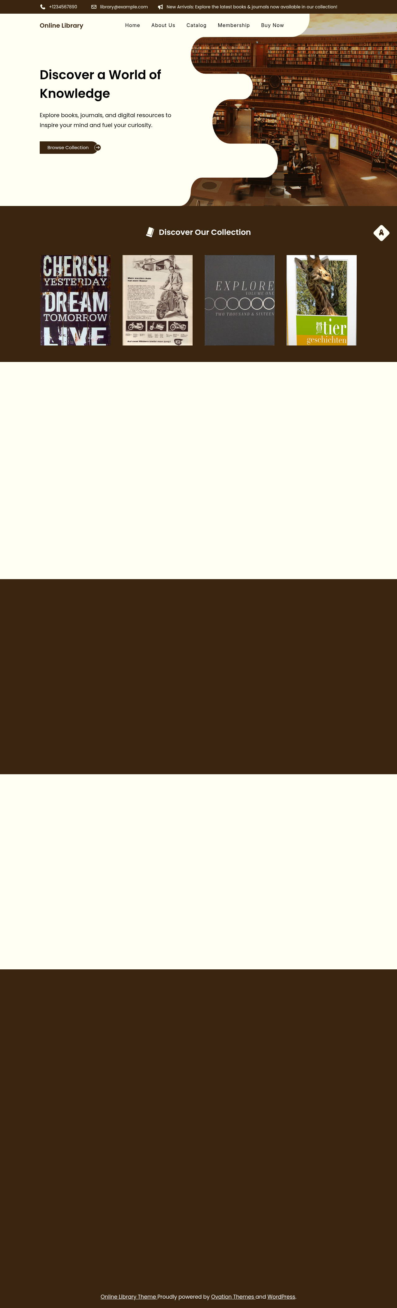 Десктоп (ниже) — Online Library