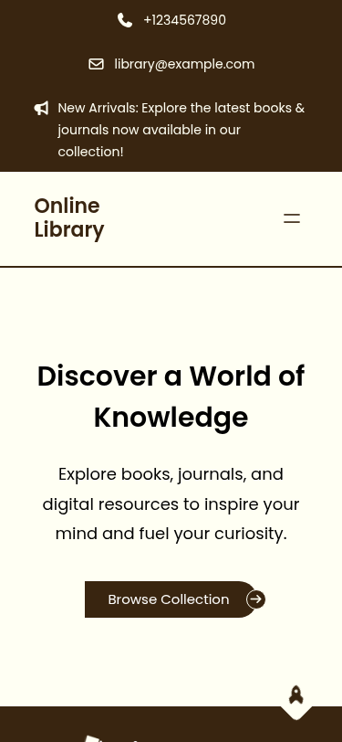 Мобильный вид — Online Library