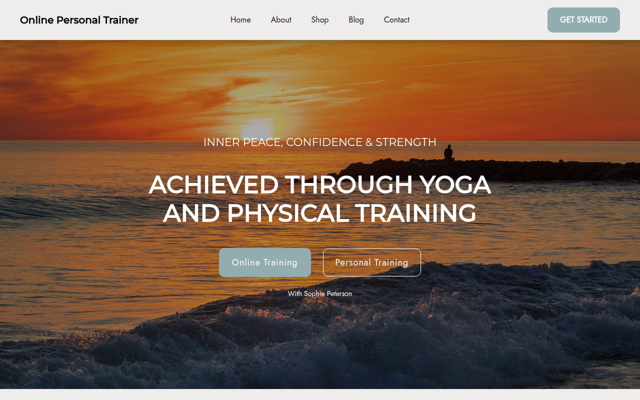 Десктоп — Online Personal Trainer