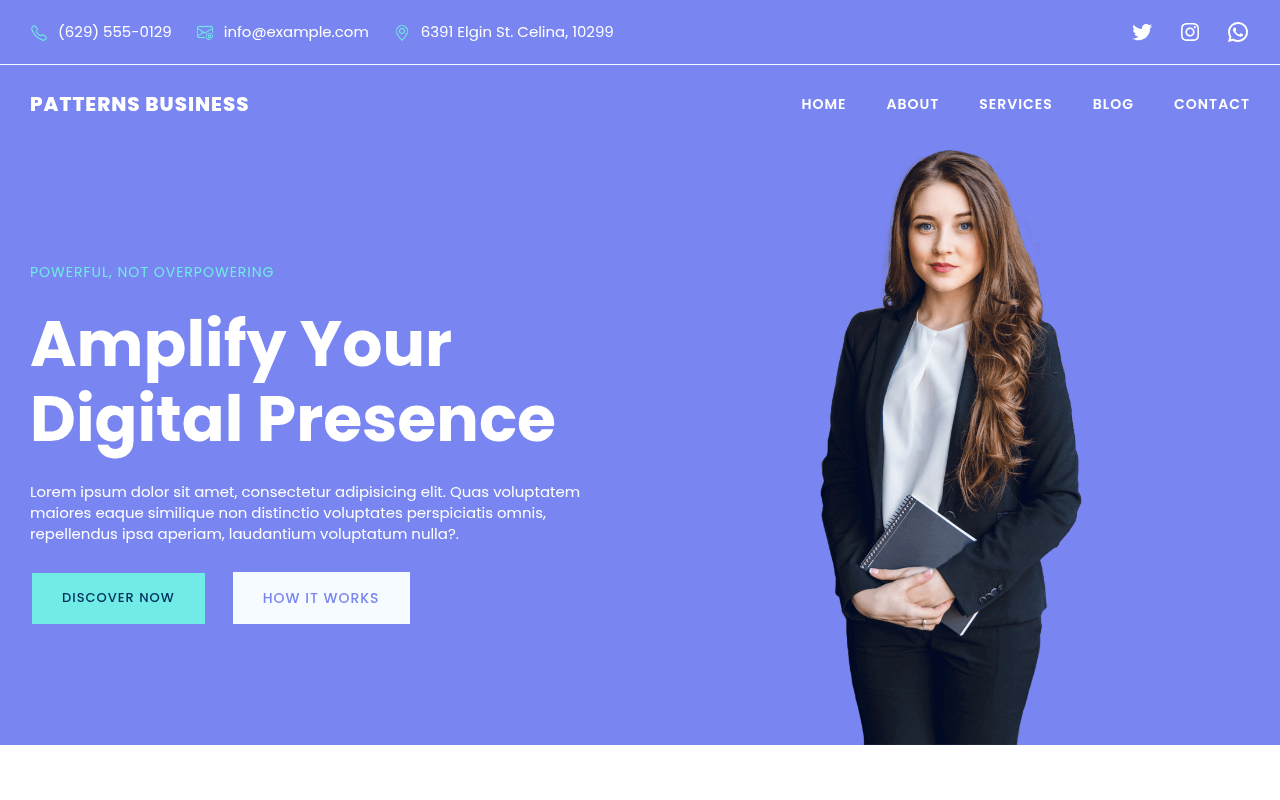 Десктоп — Patterns Business