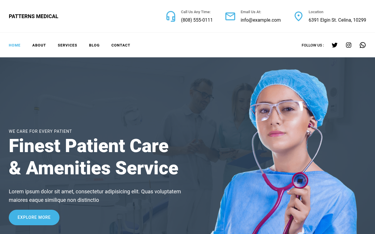 Десктоп — Patterns Medical