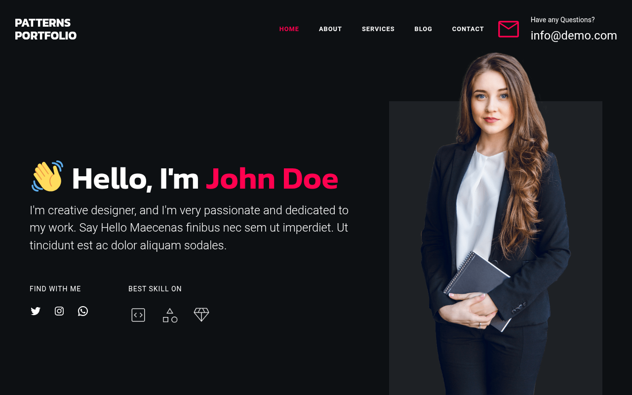 Десктоп — Patterns Portfolio