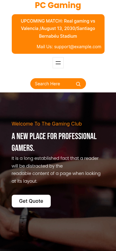 Мобильный вид — PC Gaming