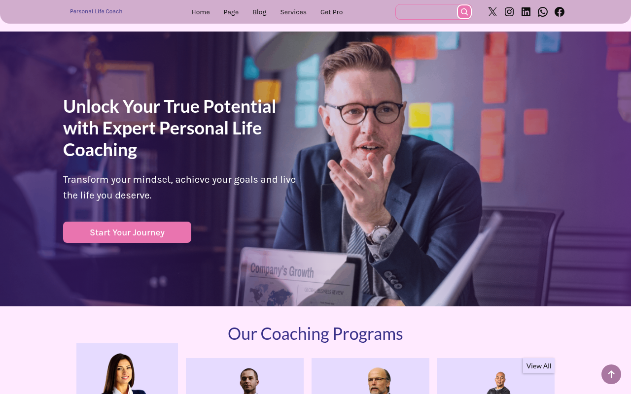 Десктоп — Personal Life Coach