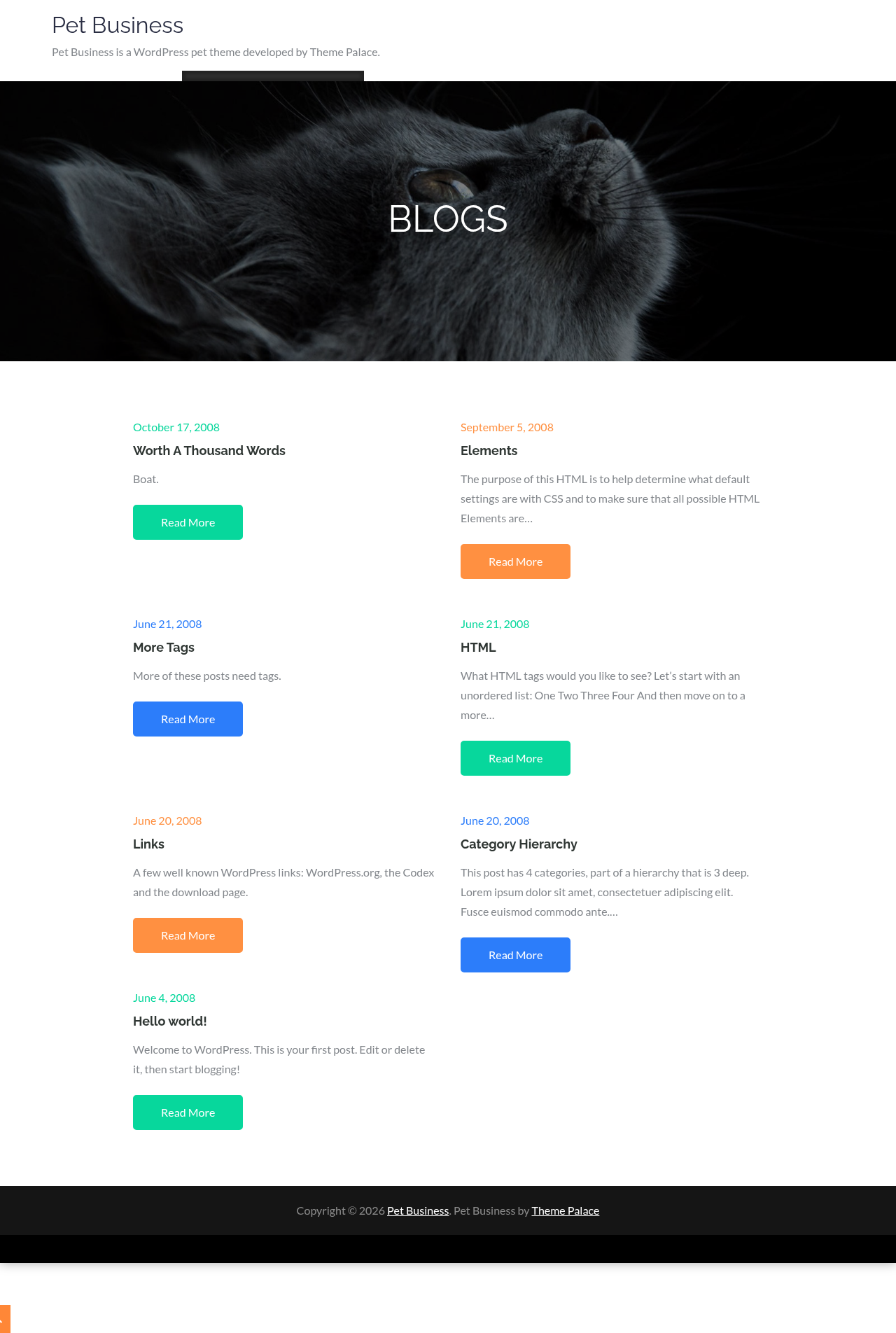 Десктоп (ниже) — Pet Business