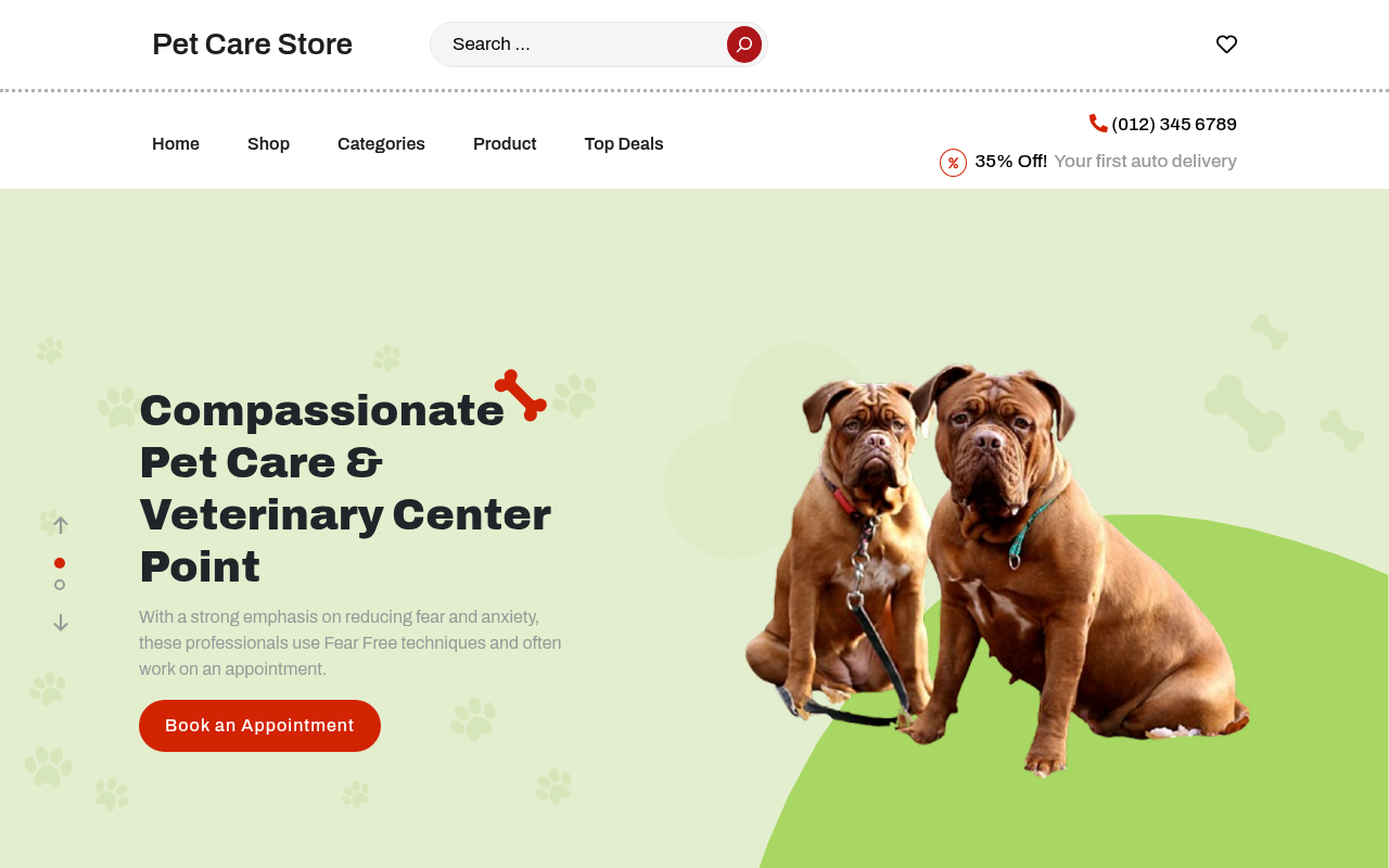 Десктоп — Pet Care Store