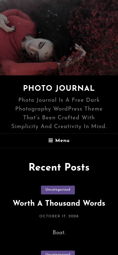Мобильный вид — Photo Journal