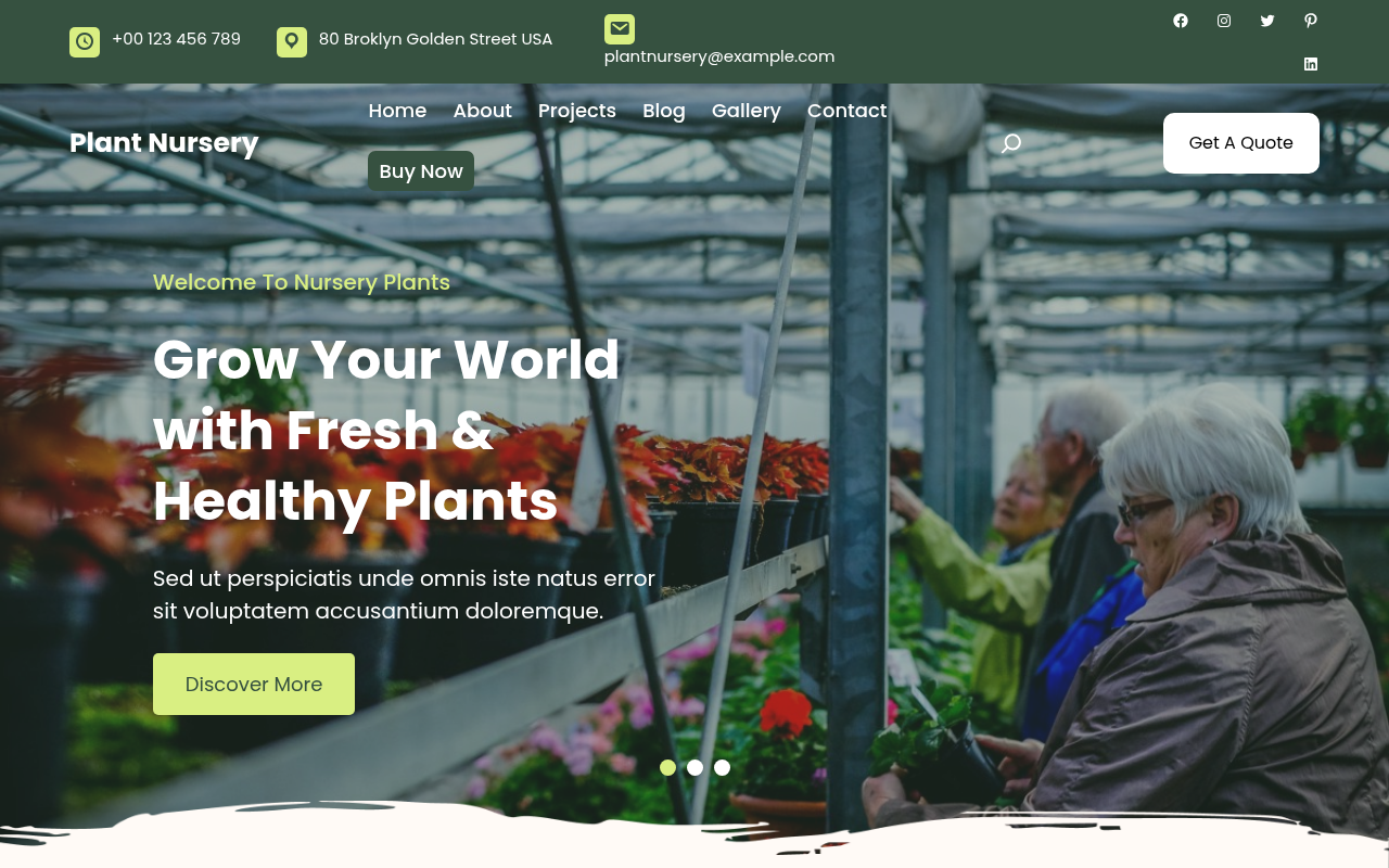 Десктоп — Plant Nursery