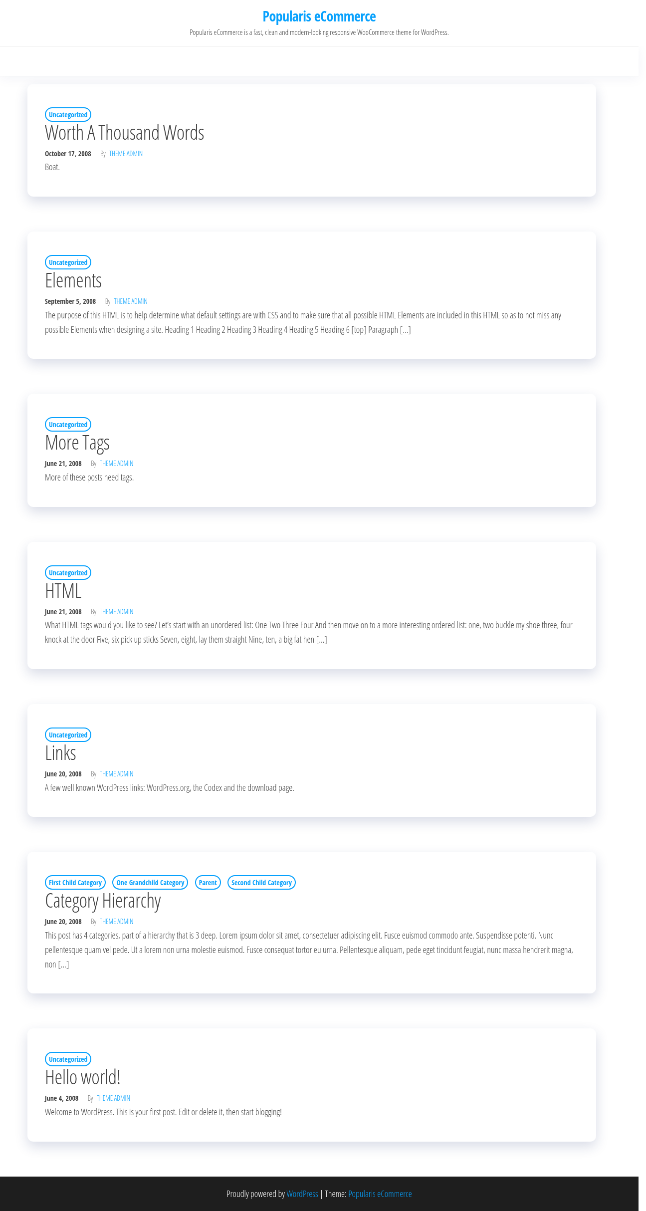 Десктоп (ниже) — Popularis eCommerce
