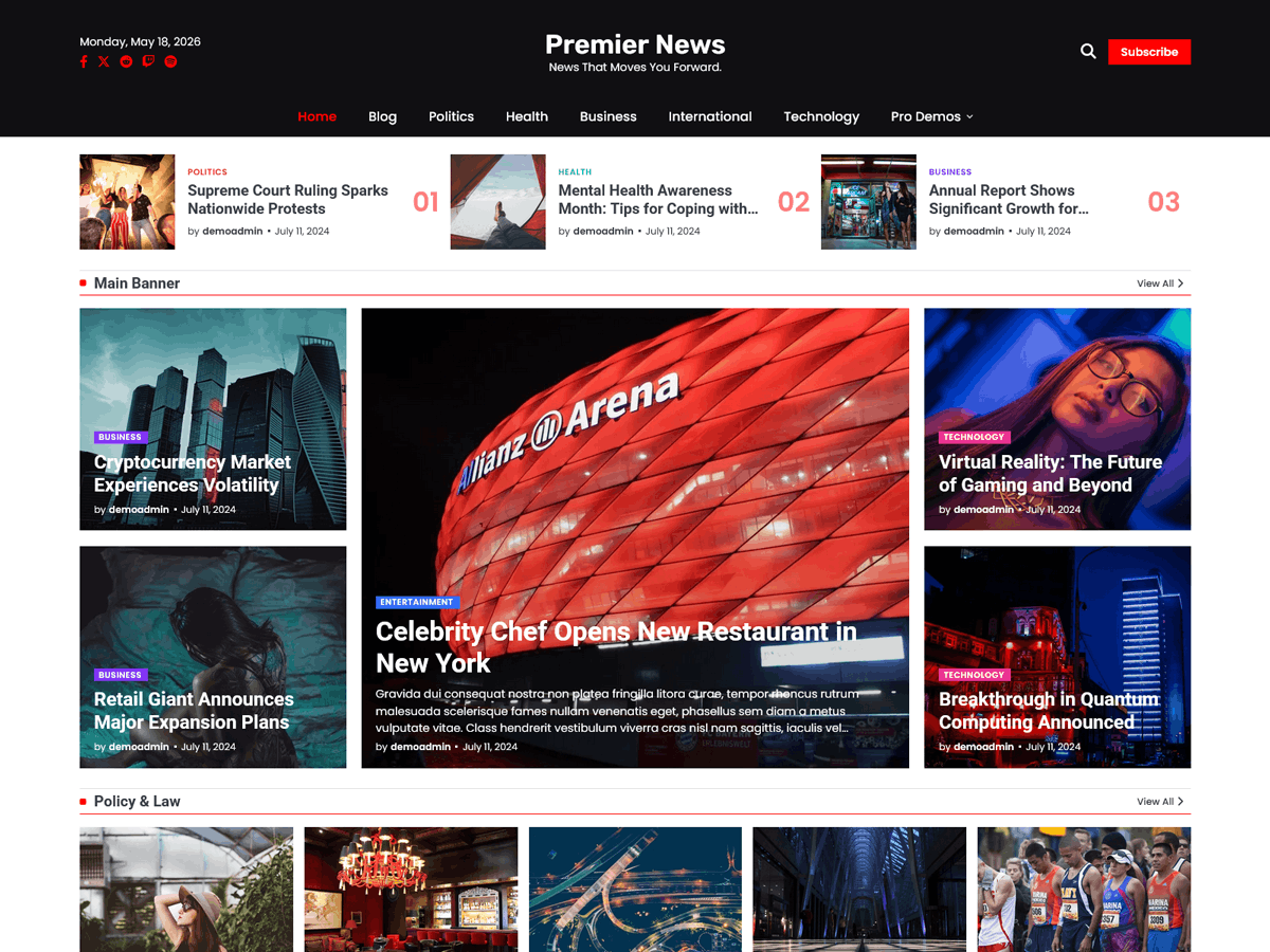 Premier News