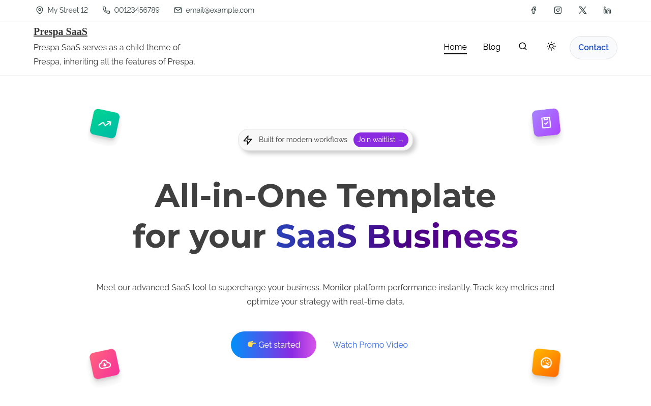 Десктоп — Prespa SaaS