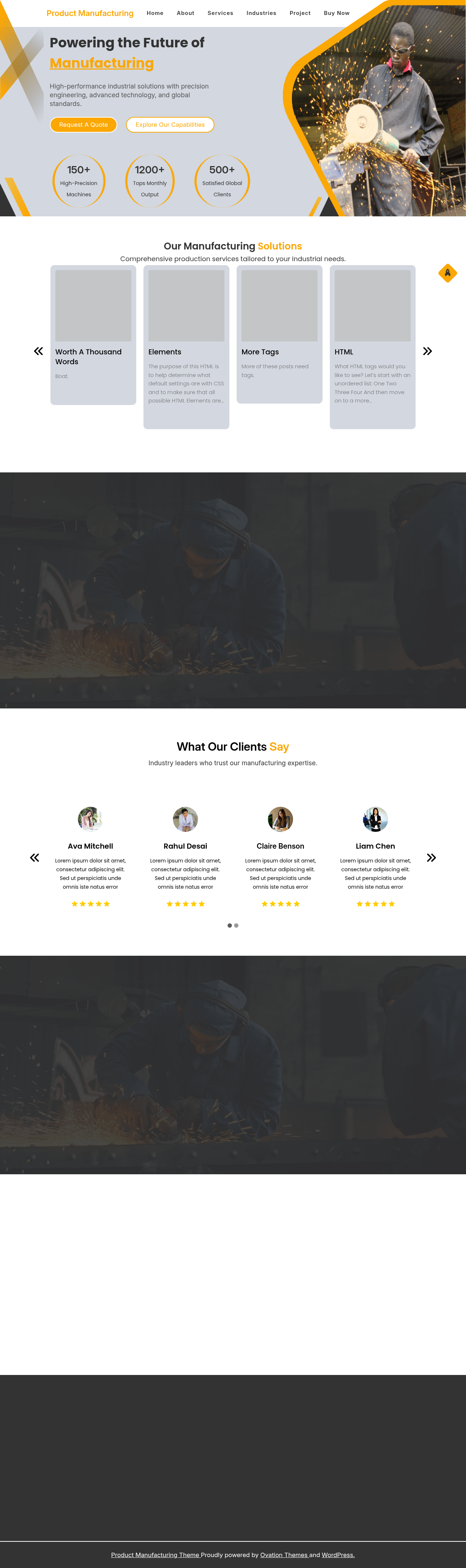Десктоп (ниже) — Product Manufacturing