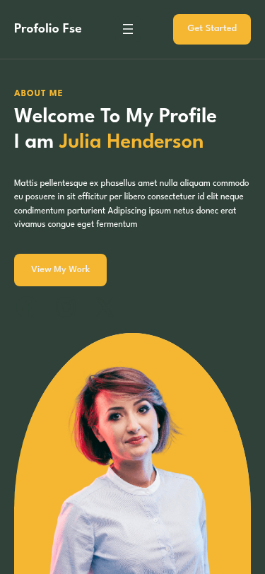 Мобильный вид — Profolio Fse