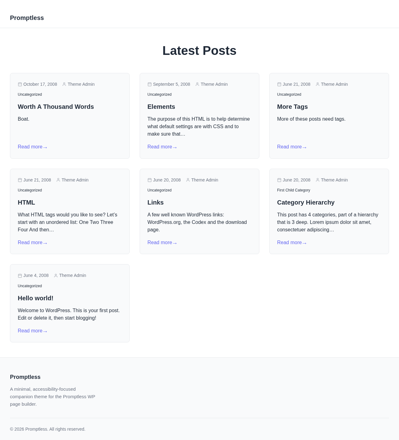 Десктоп (ниже) — Promptless