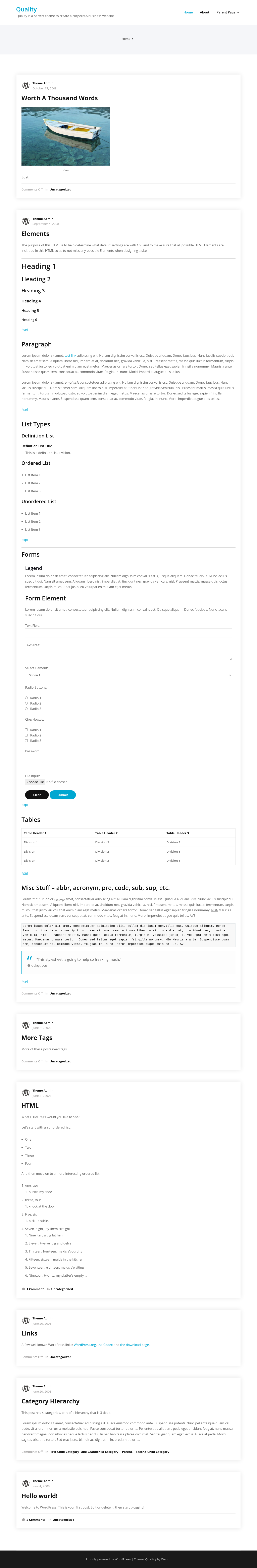 Десктоп (ниже) — Quality
