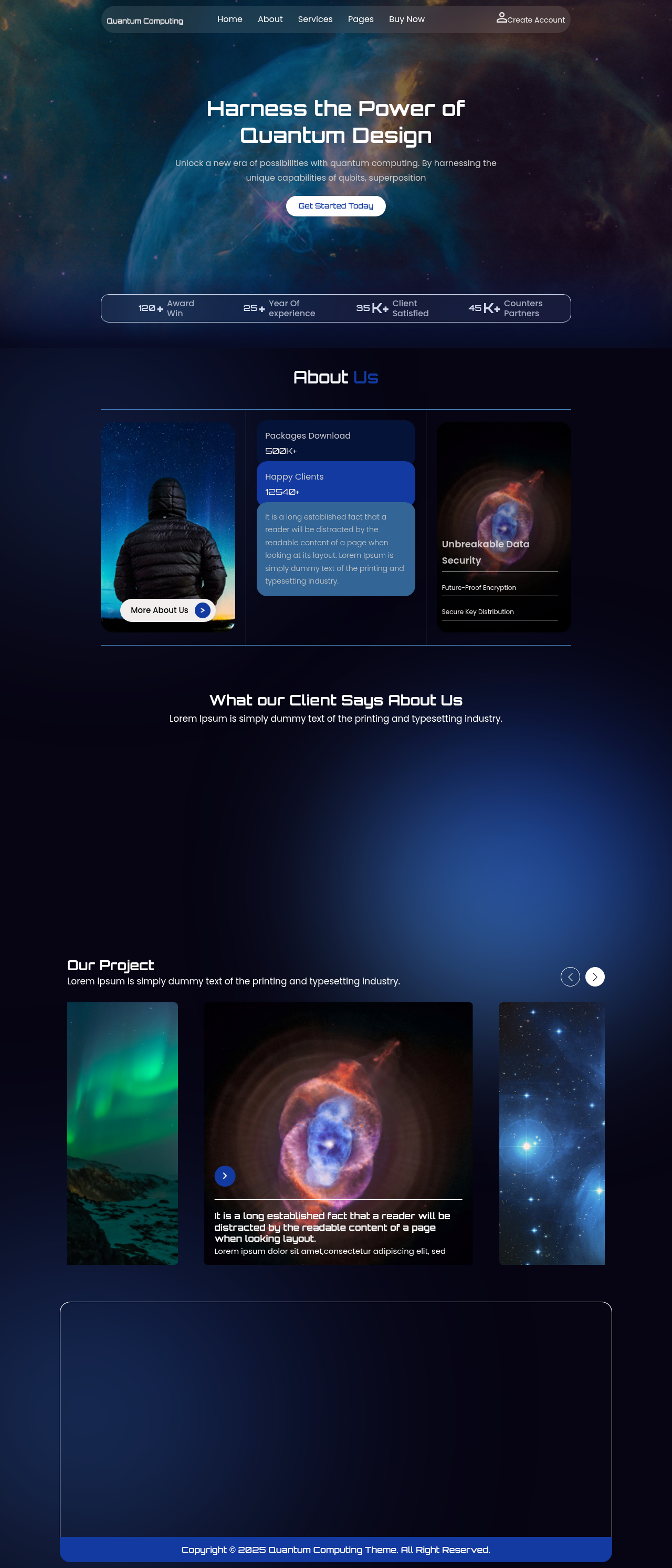 Десктоп (ниже) — Quantum Computing