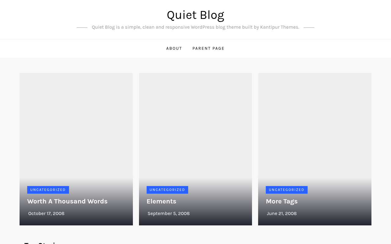 Десктоп — Quiet Blog