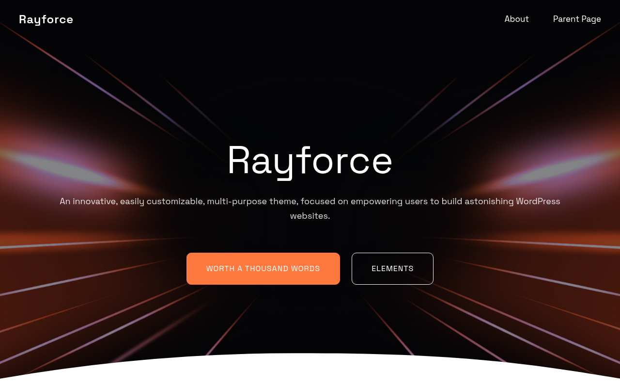 Десктоп — Rayforce