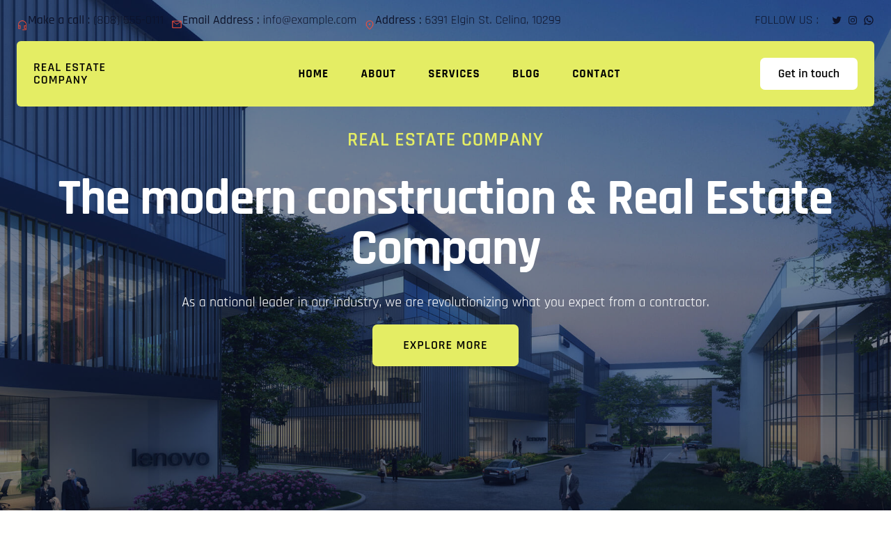 Десктоп — Real Estate Company