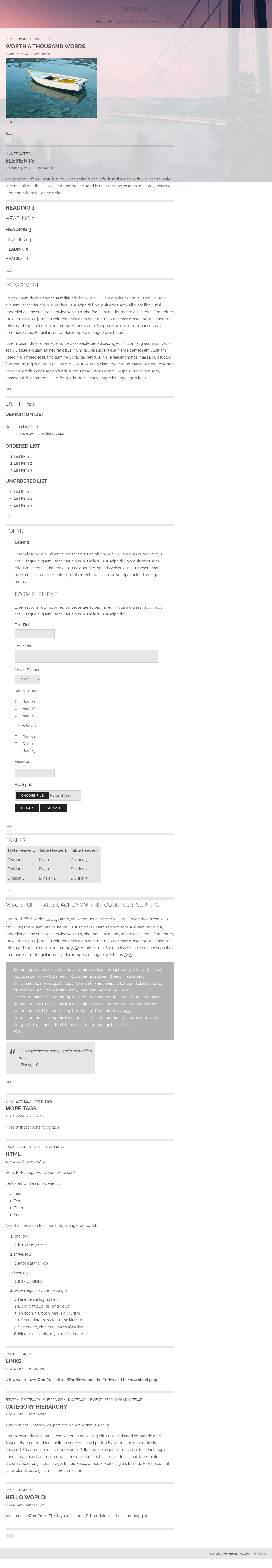 Десктоп (ниже) — Redesign