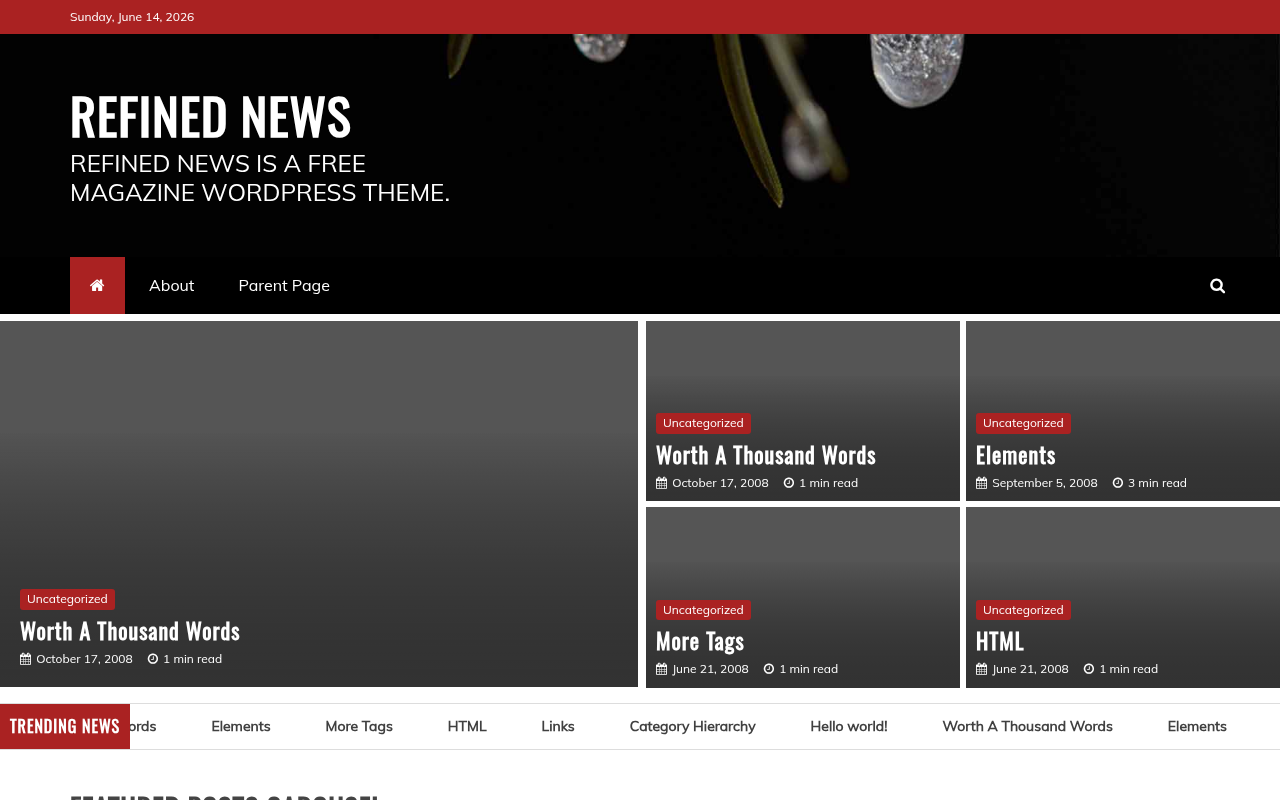 Десктоп — Refined News