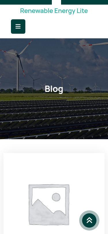 Мобильный вид — Renewable Energy Lite