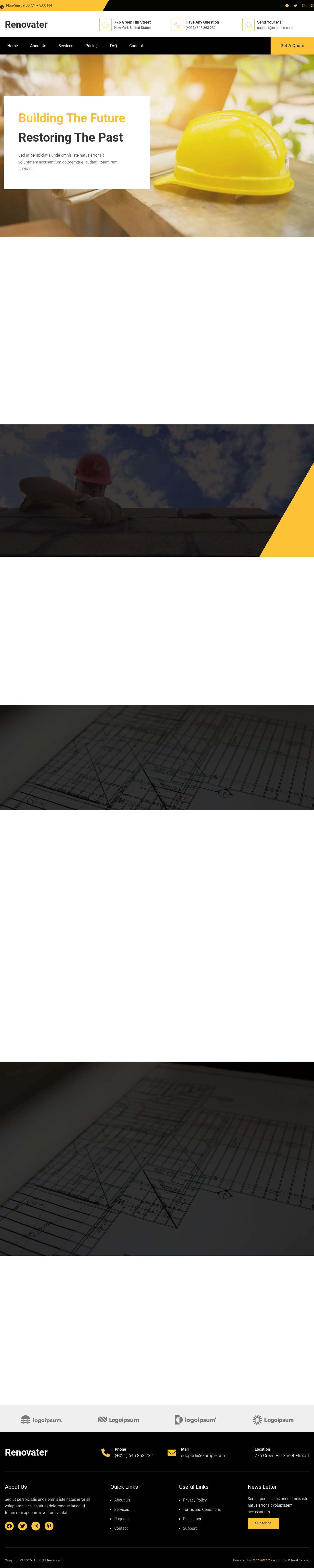 Десктоп (ниже) — Renovater