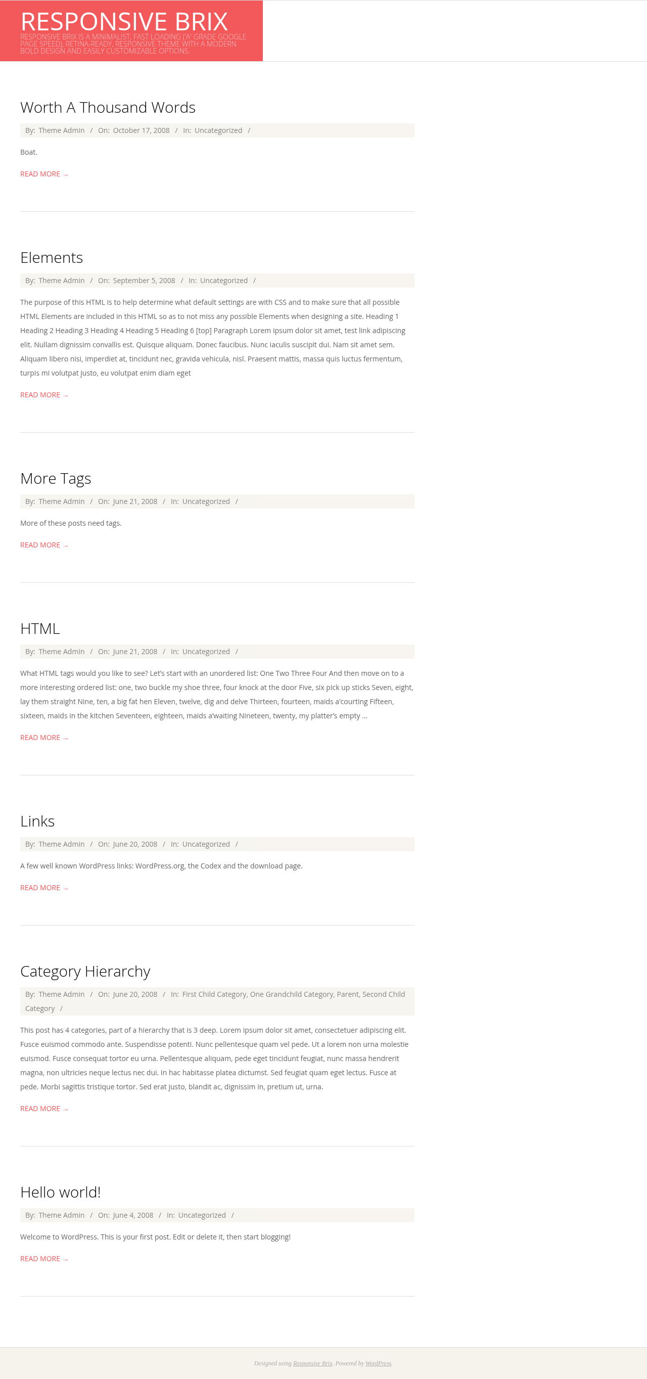 Десктоп (ниже) — Responsive Brix