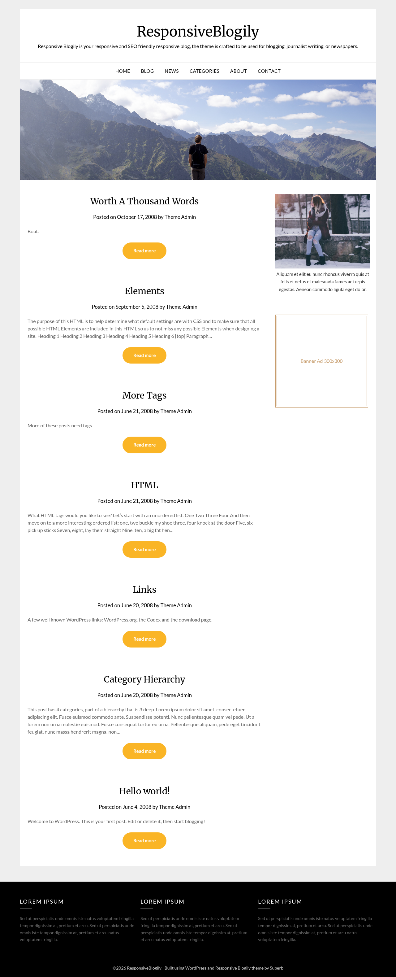 Десктоп (ниже) — ResponsiveBlogily