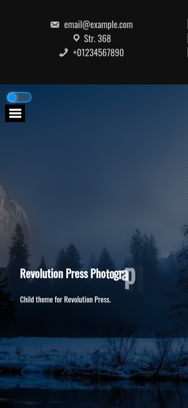 Мобильный вид — Revolution Press Photography