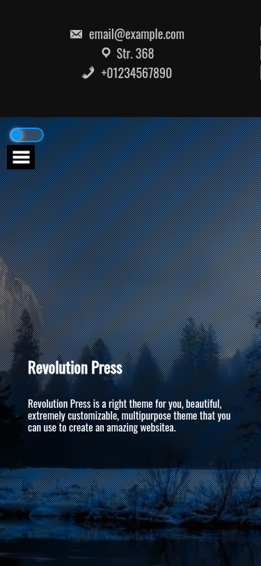 Мобильный вид — Revolution Press