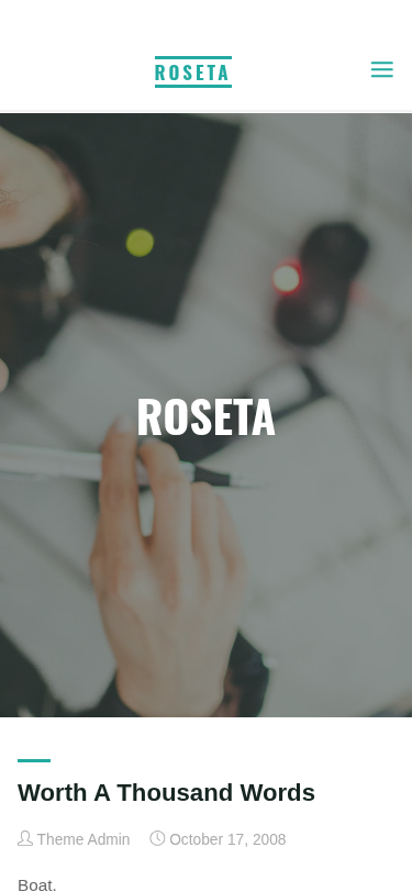 Мобильный вид — Roseta