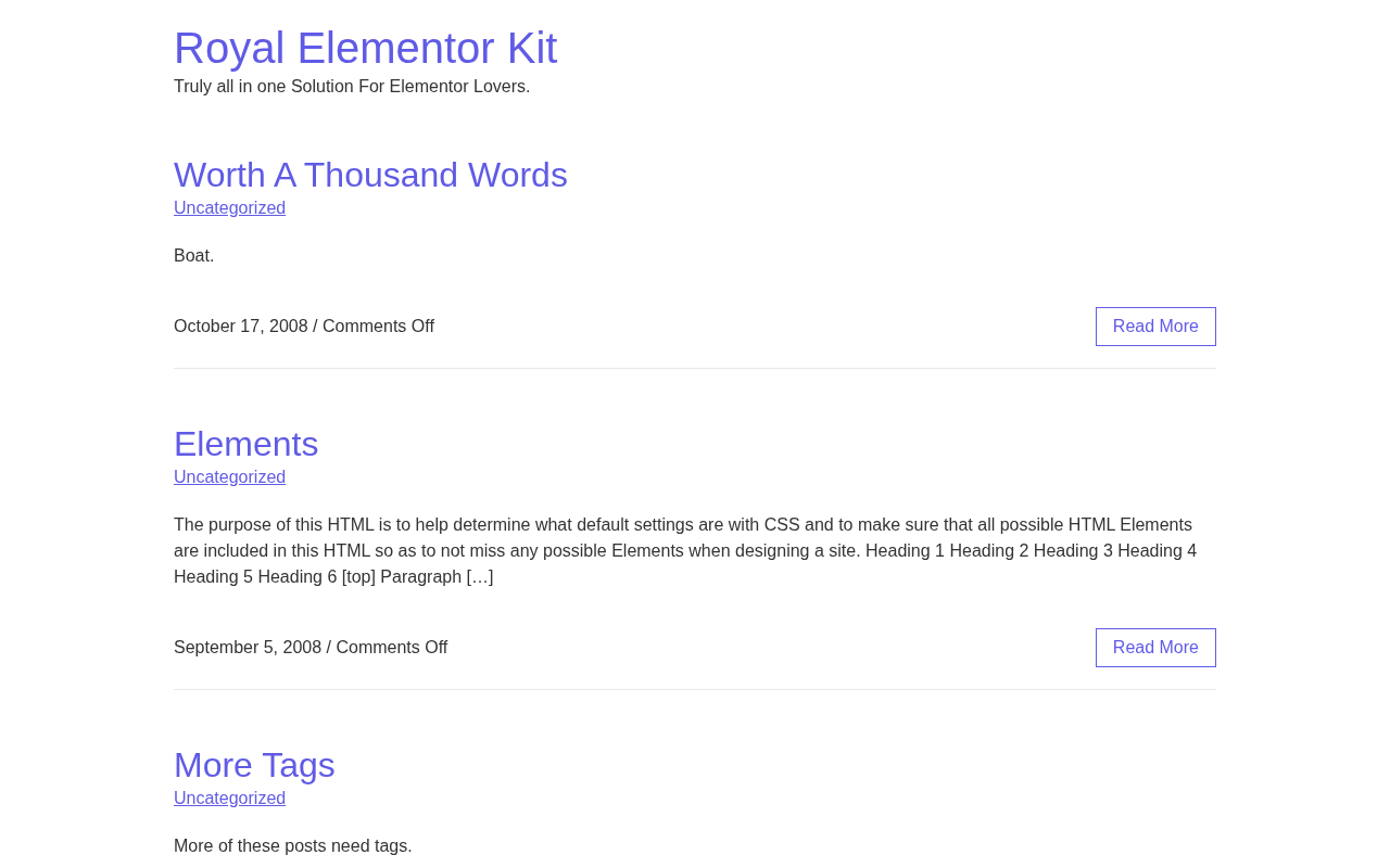 Десктоп — Royal Elementor Kit