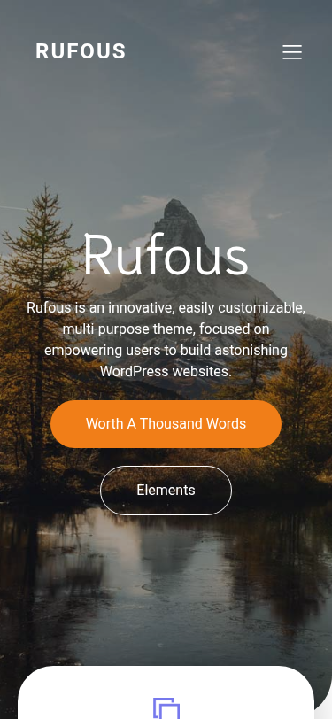 Мобильный вид — Rufous